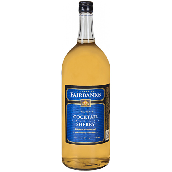 FAIRBANKS PALE DRY COCKTAIL SHERRY