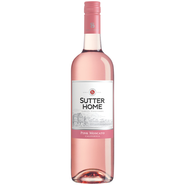SUTTER HOME PINK MOSCATO