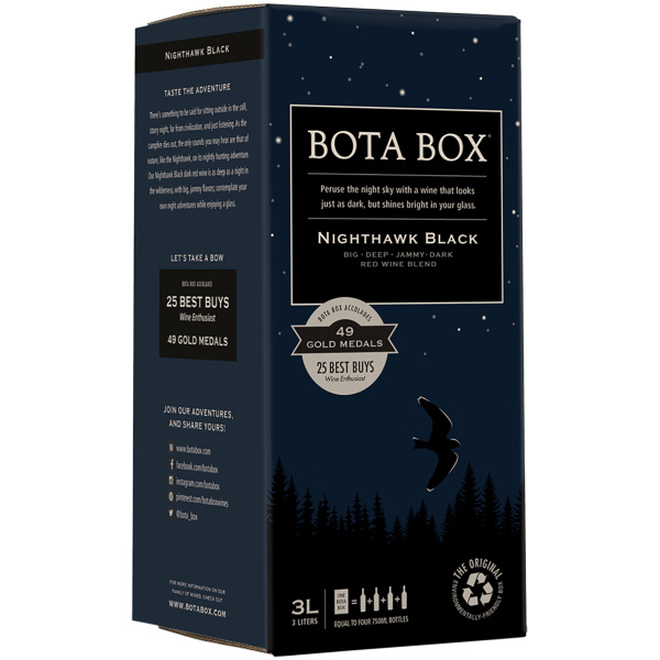 BOTA BOX NIGHTHAWK BLACK RICH RED