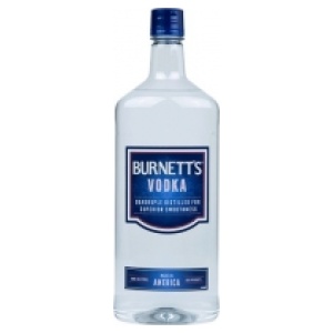 BURNETTS VODKA LTR