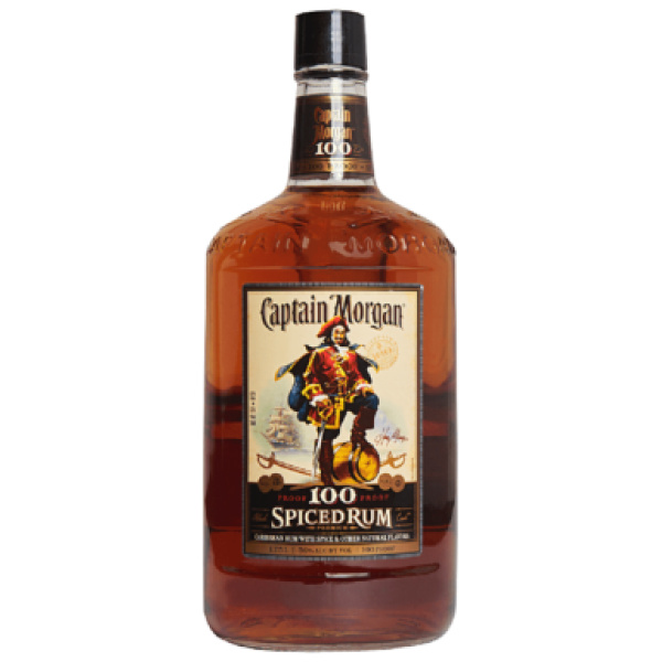 CAPTAIN MORGAN 100PF SPICED RUM