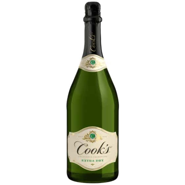 COOK'S CALIFORNIA EXTRA DRY CHAMPAGNE