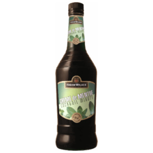 HIRAM WALKER GREEN CREME DE MENTHE