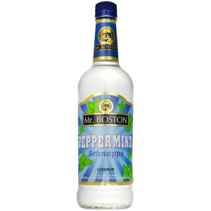 MR BOSTON PEPPERMINT SCHNAPPS