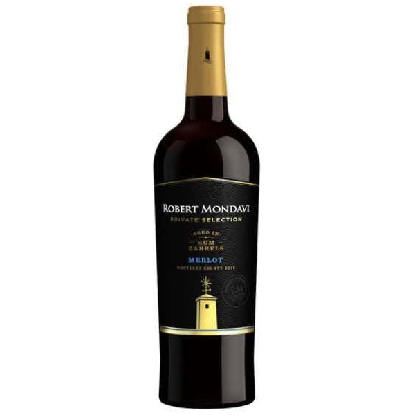 ROBERT MONDAVI MERLOT-RUM BARREL