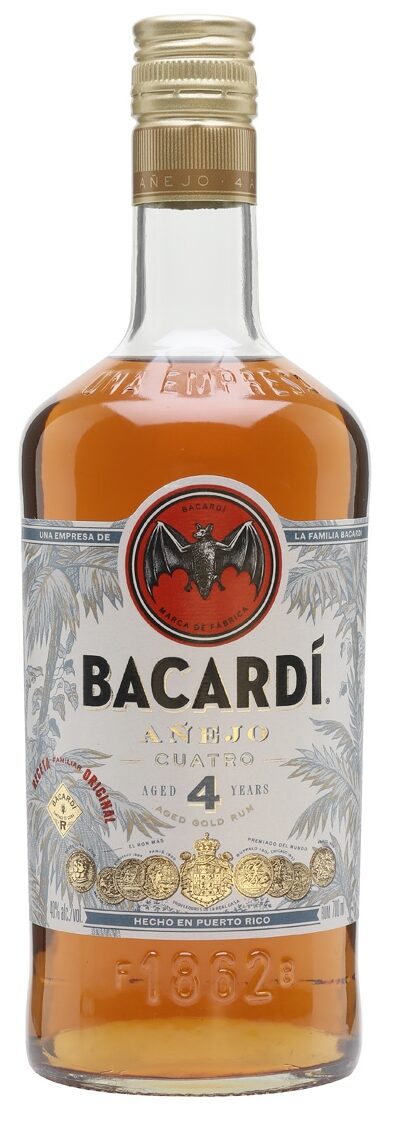 BACARDI ANEJO CUATRO 4-YEAR RUM