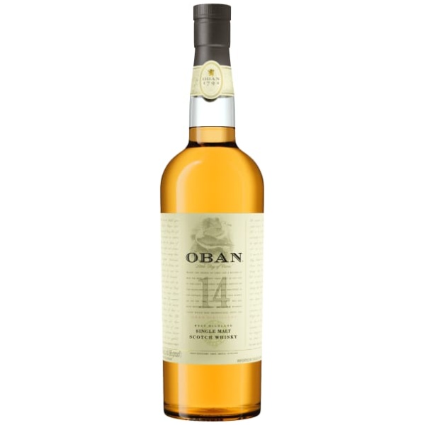 OBAN 14-YR SINGLE MALT SCOTCH