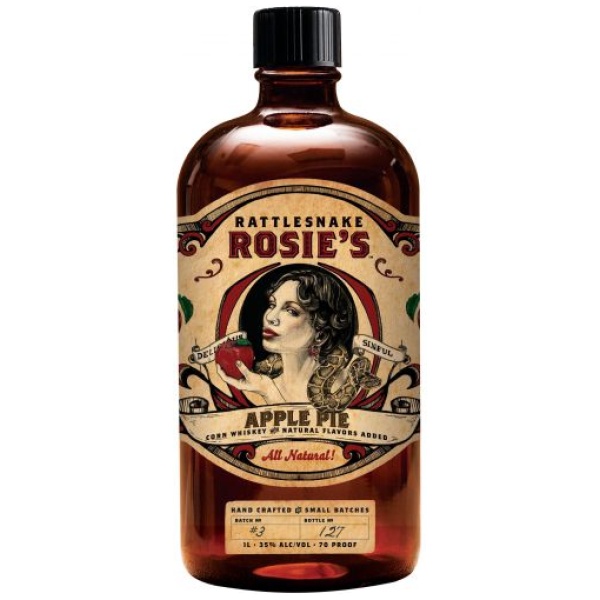 RATTLESNAKE ROSIE'S APPLE PIE WHISKEY