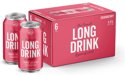 THE FINNISH LONG DRINK CRANBERRY 6-PACK