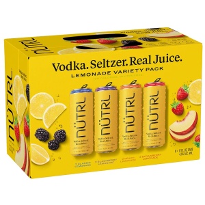NÜTRL VODKA SELTZERS LEMONADE VARIETY PACK