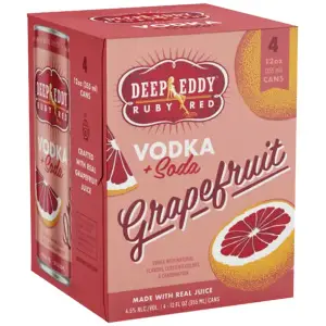 DEEP EDDY GRAPEFRUIT VODKA & SODA