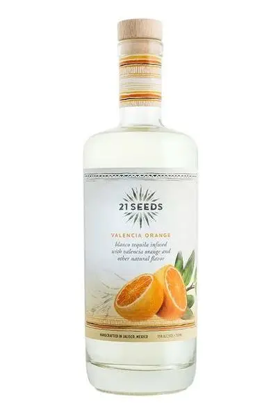 21 SEEDS VALENCIA ORANGE BLANCO TEQUILA