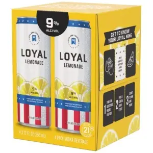 LOYAL 9 COCKTAILS LEMONADE 4-PACK