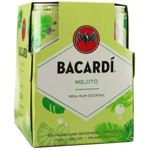 BACARDI COCKTAILS MOJITO 4-PACK