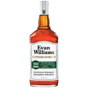 EVAN WILLIAMS WHITE LABEL BOTTLED-IN-BOND