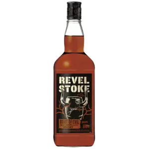REVEL STOKE "ROOT OF EVIL" ROOT BEER WHISKY