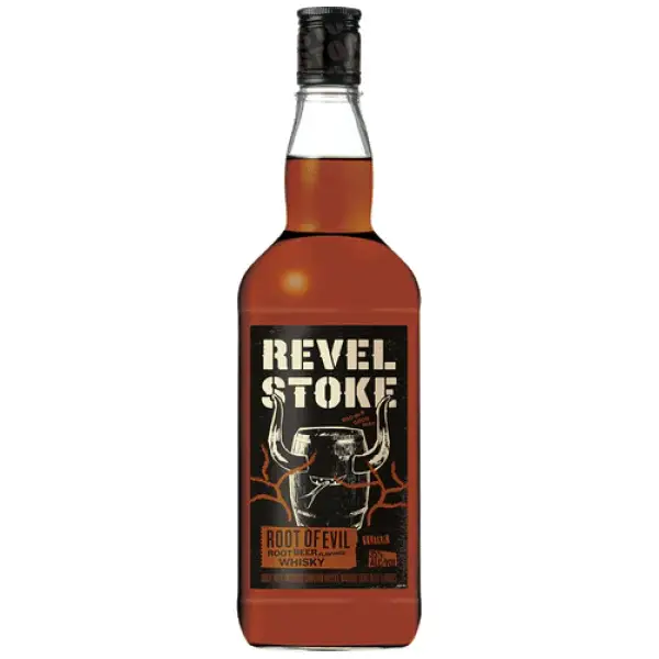 REVEL STOKE "ROOT OF EVIL" ROOT BEER WHISKY