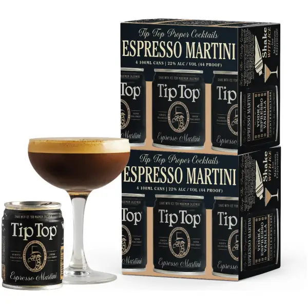 TIP TOP ESPRESSO MARTINI 4-PACK
