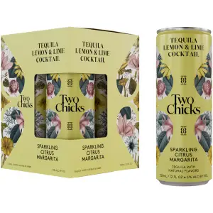 TWO CHICKS SPARKLING CITRUS MARGARITA 4-PACK