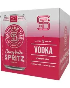 SOUTHERN TIER DISTILLING CHERRY VODKA SPRITZ 4-PACK