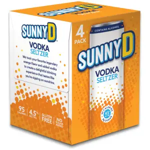 SUNNYD VODKA SELTZER 4-PACK