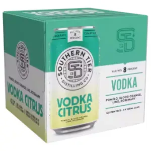 SOUTHERN TIER DISTILLING VODKA CITRUS 4-PACK