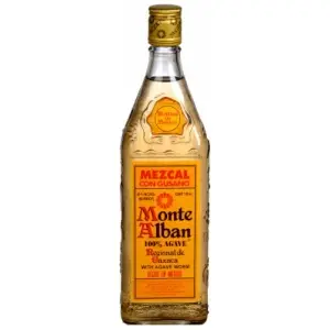 MONTE ALBAN MEZCAL CON GUSANO