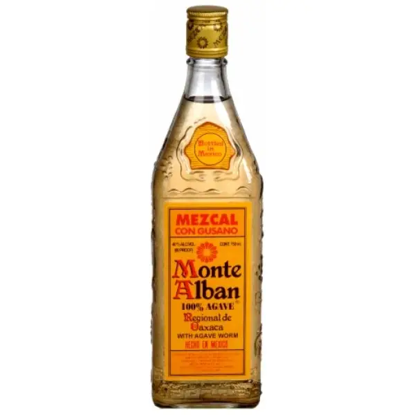 MONTE ALBAN MEZCAL CON GUSANO