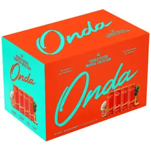 ONDA TEQUILA SELTZER TROPICAL VARIETY 8-PACK