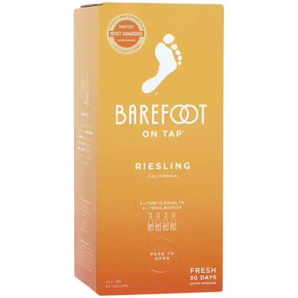 BAREFOOT RIESLING "ON TAP"