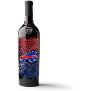 MANO'S WINE BUFFALO BILLS ARTIST SERIES ETCHED RESERVE CABERNET SAUVIGNON