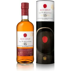 RED SPOT 15-YEAR SINGLE POT STILL IRISH WHISKEY