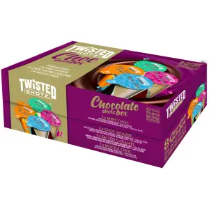 TWISTED SHOTZ CHOCOLATE SHOTZ BOX