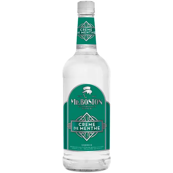 MR BOSTON WHITE CREME DE MENTHE