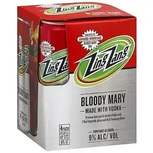 ZING ZANG BLOODY MARY W/ VODKA 4-PACK