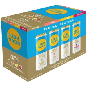 HIGH NOON VODKA ICED TEA VARIETY 8-PACK