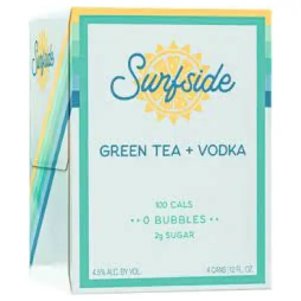 SURFSIDE GREEN TEA + VODKA 4-PACK