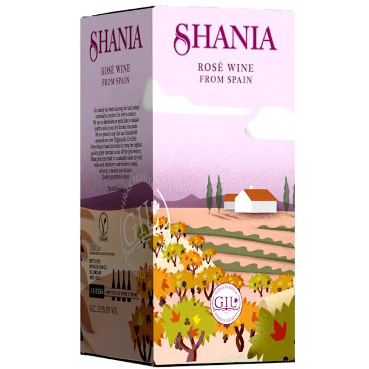 SHANIA SPANISH ROSÉ BAG IN BOX