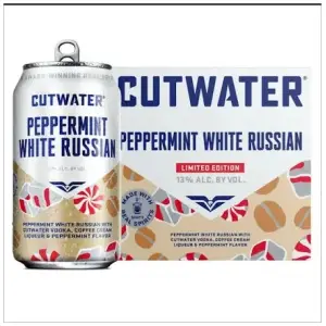 CUTWATER PEPPERMINT WHITE RUSSIAN 4-PACK (LIMITED EDITION)