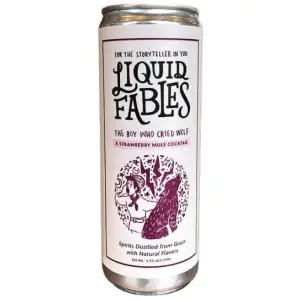 LIQUID FABLES THE BOY WHO CRIED WOLF COCKTAIL 4-PACK (STRAWBERRY & GINGER)