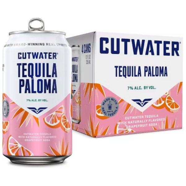 CUTWATER TEQUILA PALOMA (4-PACK)