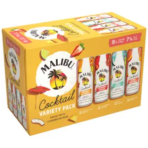 MALIBU COCKTAILS VARIETY 8-PACK