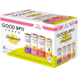 GOOD BOY VODKA LEMONADE VARIETY 8-PACK
