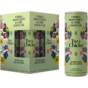 TWO CHICKS SPARKLING MELON DROP 4-PACK